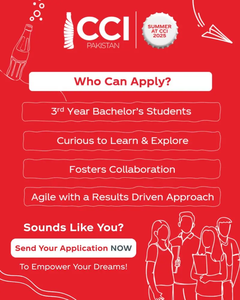 Coca-Cola Internship 2025 Advertisement