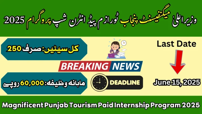 Magnificent Punjab Tourism Paid Internship Program 2025