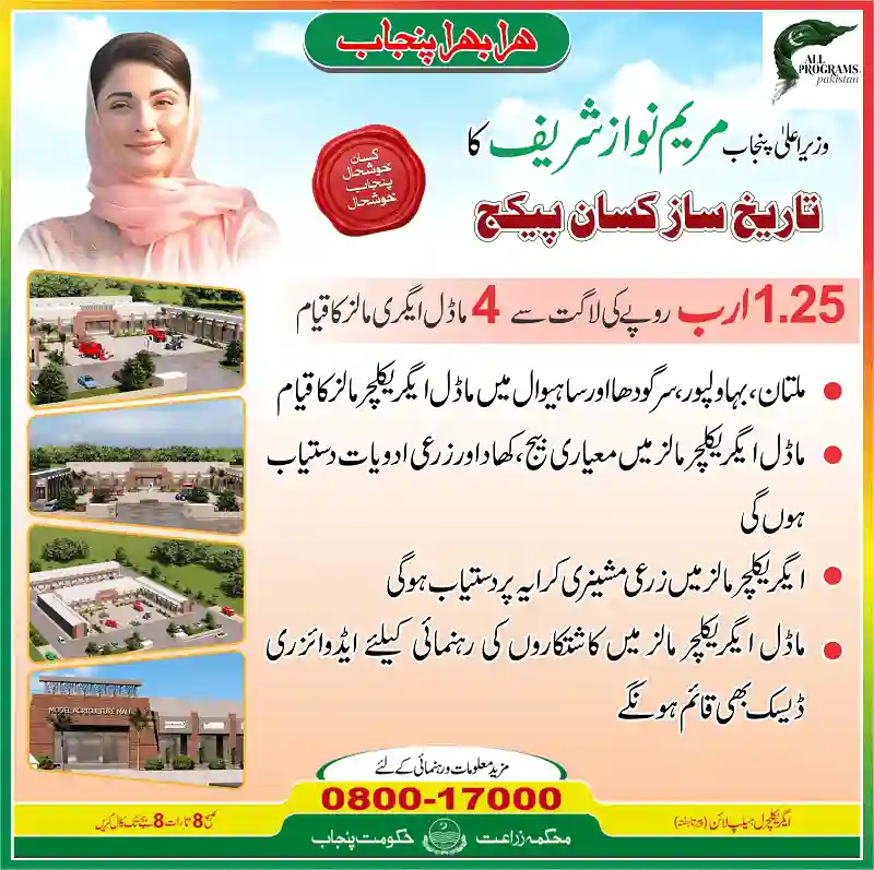 CM Historic Farmer Support Package 2025 Advertisement