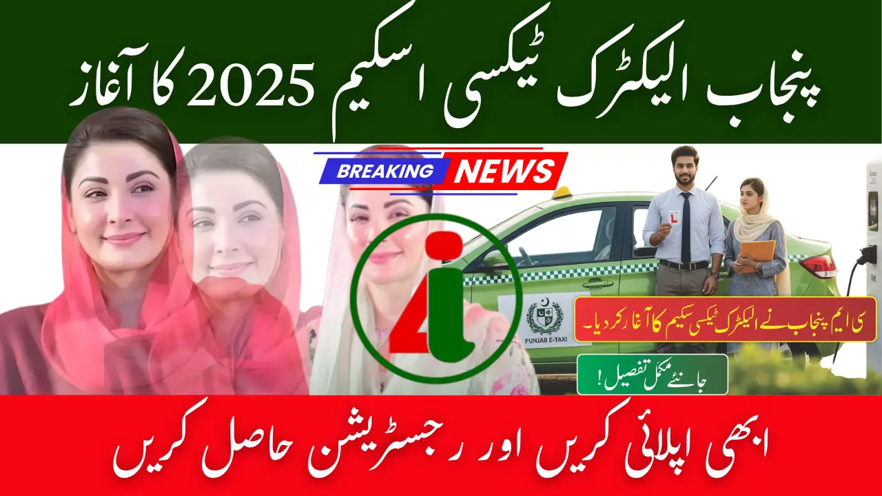 CM Punjab Electric Taxi Scheme 2025