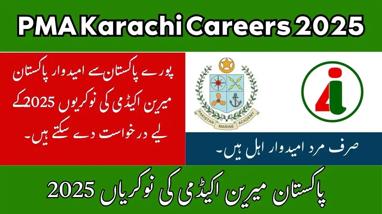 PMA Karachi Careers 2025
