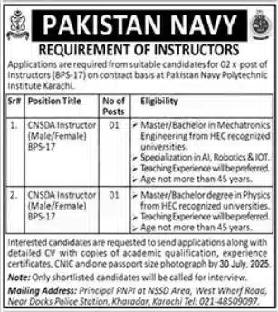 PNPI Careers 2025 Advertisement
