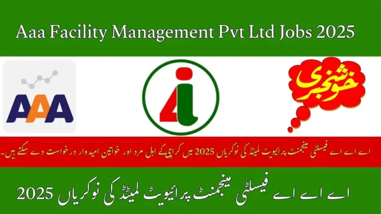 Aaa Facility Management Pvt Ltd Jobs 2025