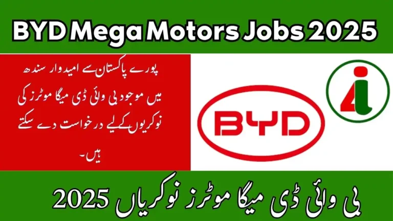BYD Mega Motors Jobs 2025