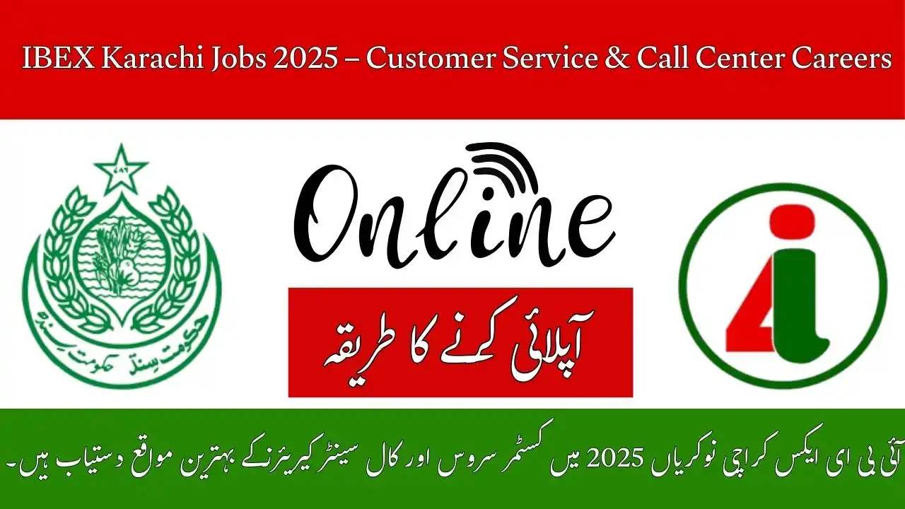 IBEX Karachi Jobs 2025