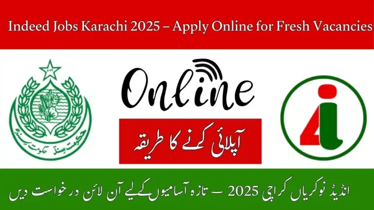 Indeed Jobs Karachi 2025