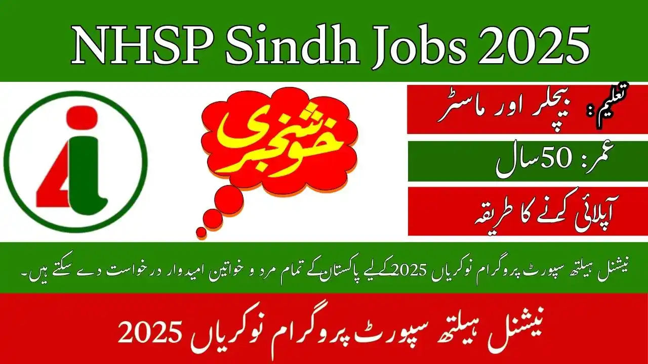 NHSP Sindh Jobs 2025
