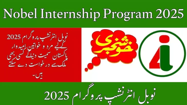 Nobel Internship Program 2025 Online Apply For Free Online Internship with Certificates Company Introduction