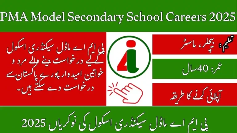 PMA Model Secondary School Careers