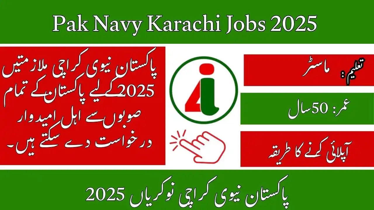 Pak Navy Karachi Jobs 2025