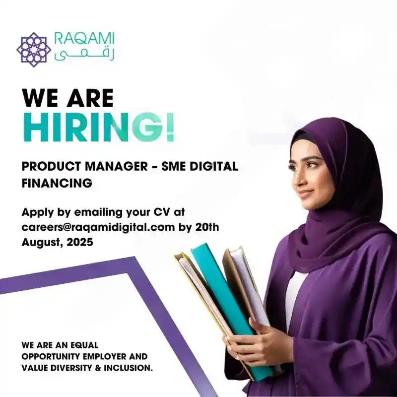 RAQAMI Jobs 2025 Advertisement