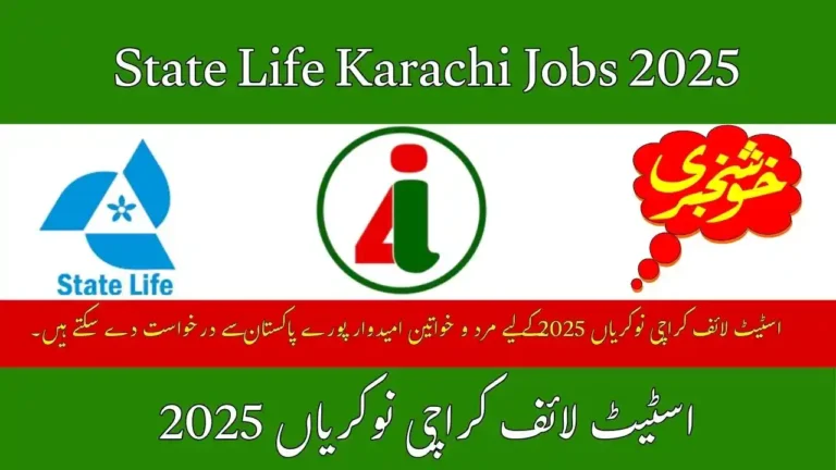 State Life Karachi Jobs