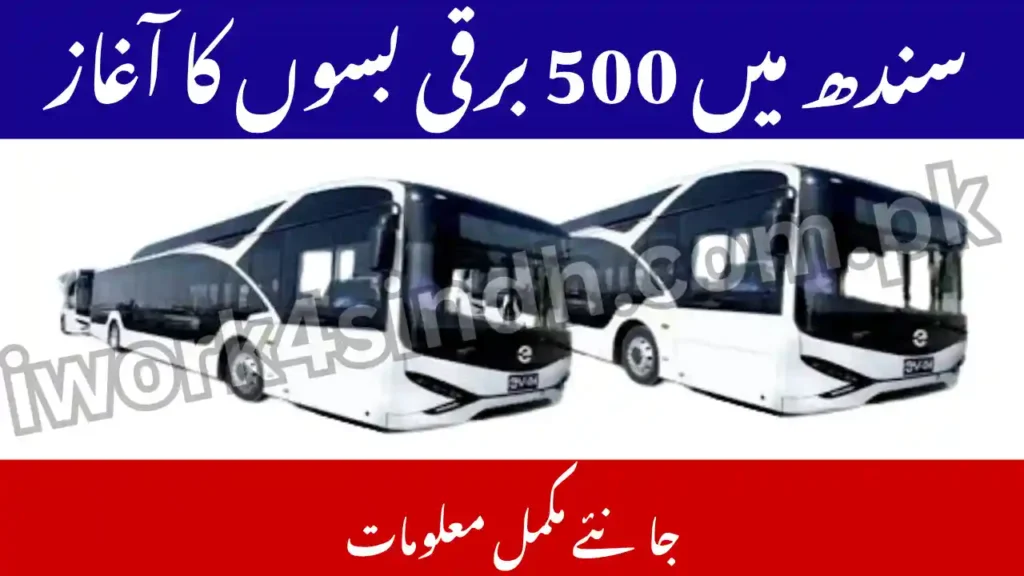 Sindh Government Launches 500 Electric Buses Initiative for Cleaner Public Transport