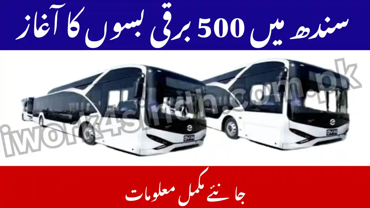 Sindh Government Launches 500 Electric Buses Initiative for Cleaner Public Transport