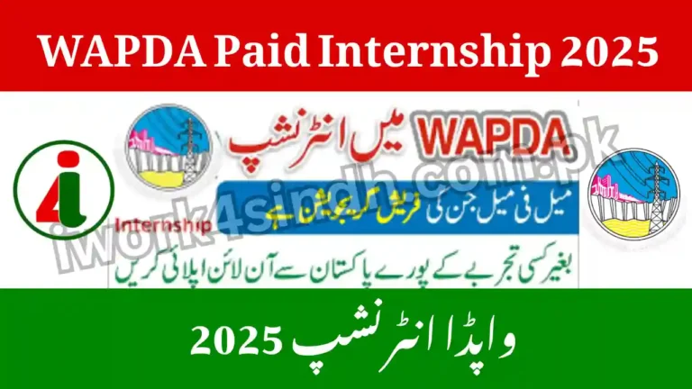 WAPDA Paid Internship