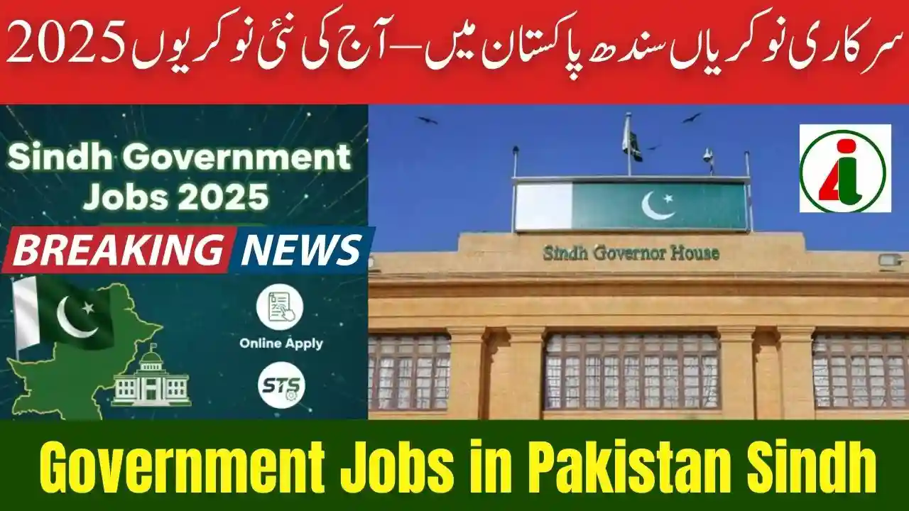 Government Jobs in Pakistan Sindh