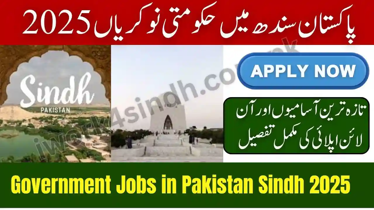 Government Jobs in Pakistan Sindh