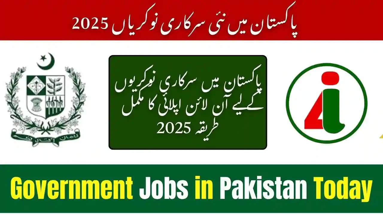 Government Jobs in Pakistan Today