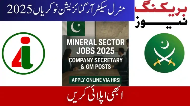 Mineral Sector Organization Jobs