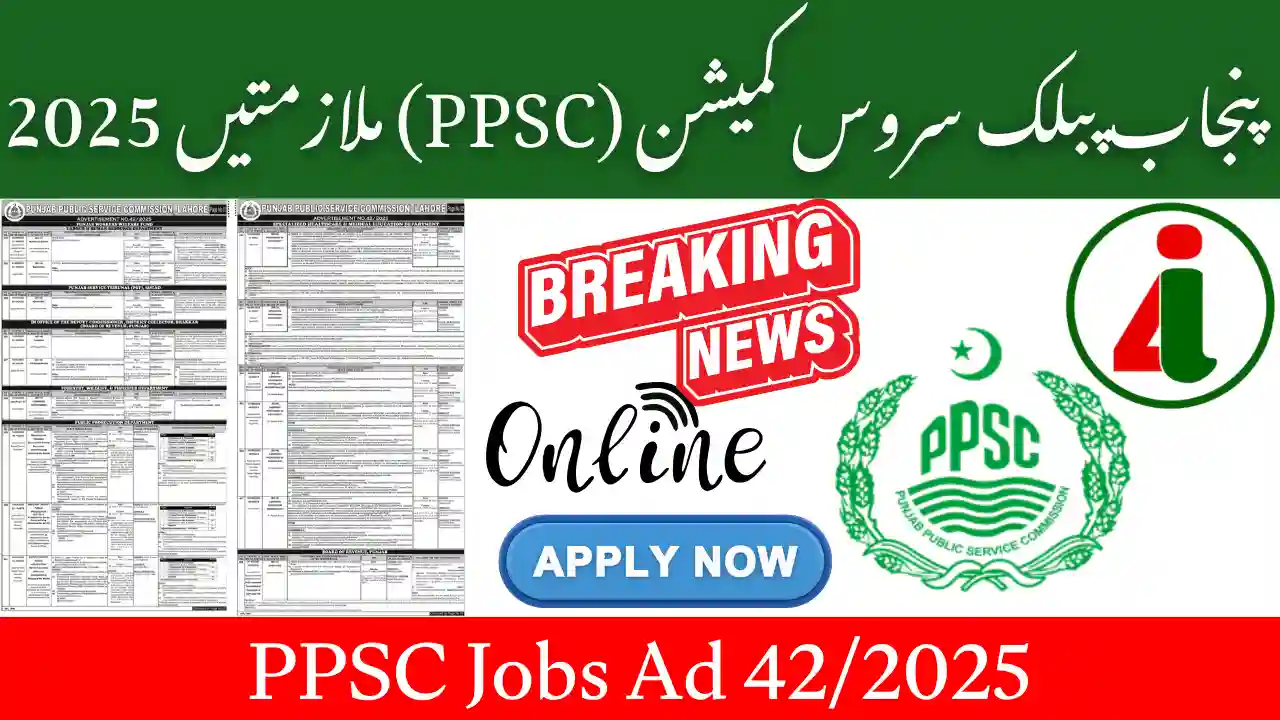 PPSC Jobs Ad 422025