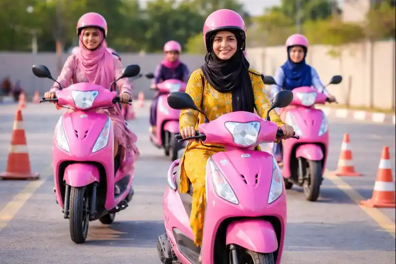 Pink Scooty Training Program Launched for Women in Sindh