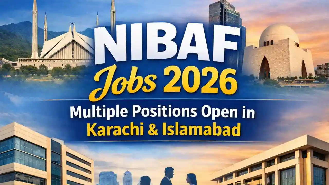 NIBAF Jobs 2026 Multiple Positions Open in Karachi & Islamabad