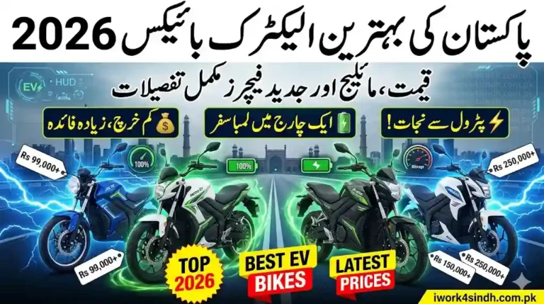 Best Electric Bikes in Pakistan 2026 – Price, Mileage & Features