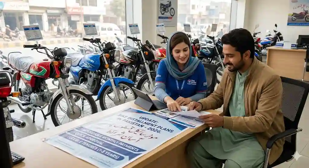 Bike Installment Plans Updated in Pakistan 2026