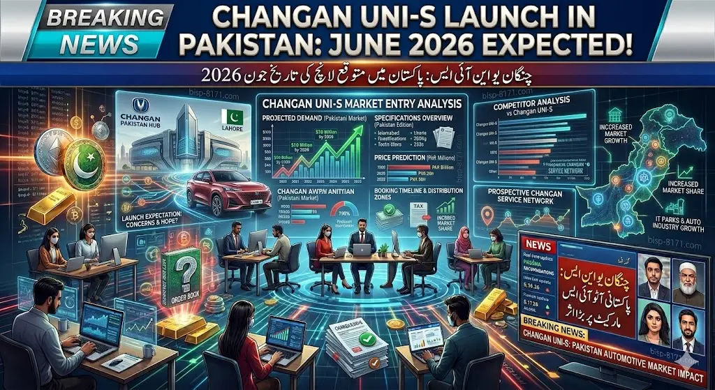 Changan UNI-S Pakistan Launch Date Expected in June 2026