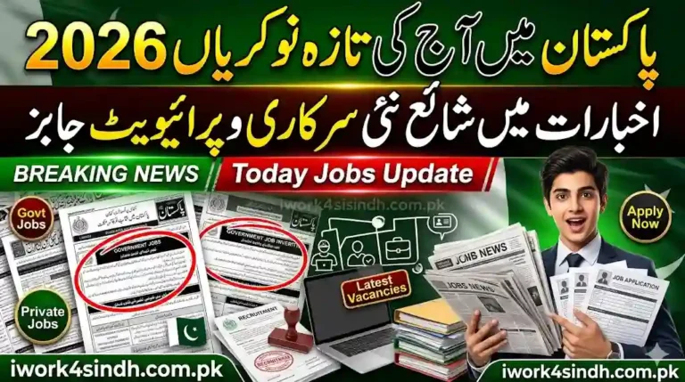 Latest Newspaper Career Advertisements in Pakistan 2026 – Today Jobs Update