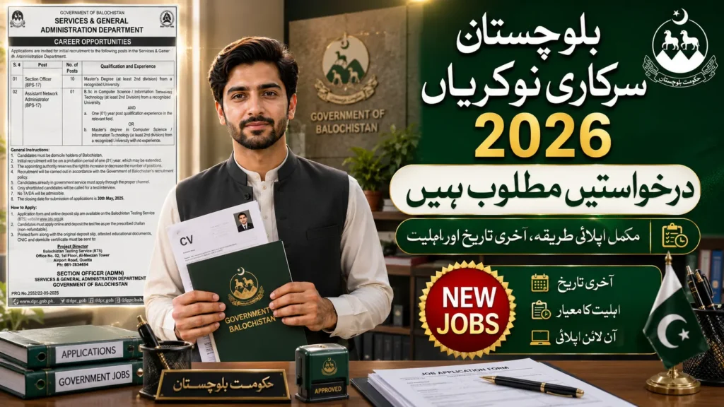 Latest Rural And Urban Development Department Quetta Jobs 2026 – Complete Apply Guide
