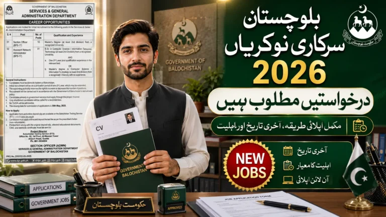 Latest Rural And Urban Development Department Quetta Jobs 2026 – Complete Apply Guide