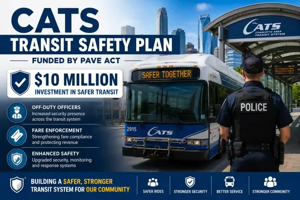 CATS Uses PAVE Act Funds for $10 Million Transit Safety Plan