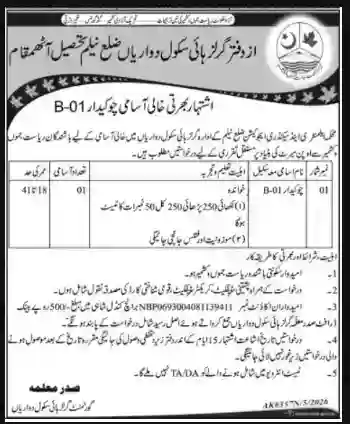 Education Department Teaching Jobs
