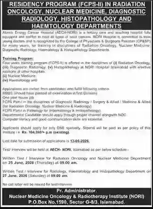 Nuclear Medicine Jobs Pakistan