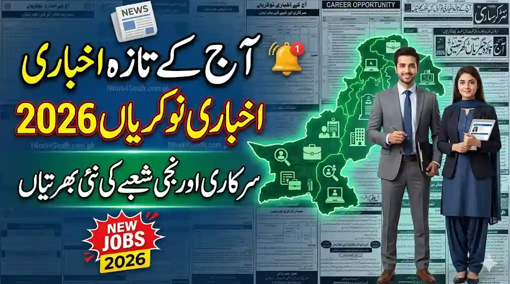 Today Newspaper Jobs Pakistan 2026 – Latest Government & Private Vacancies