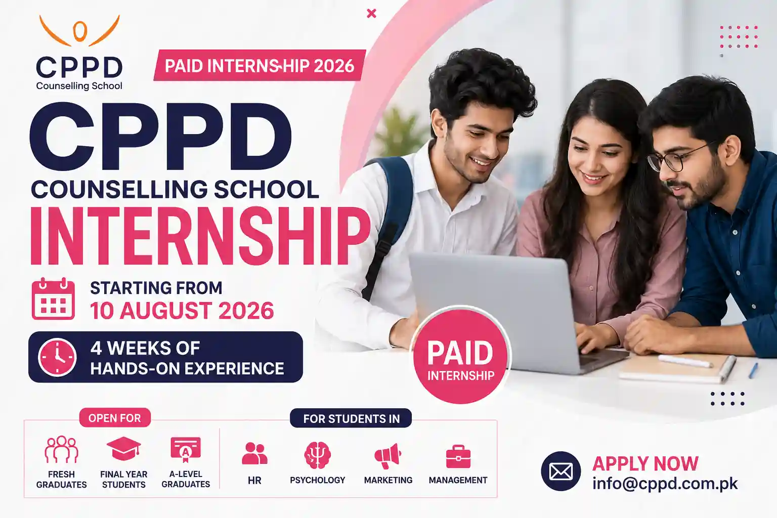 CPPD Counselling School Internship 2026