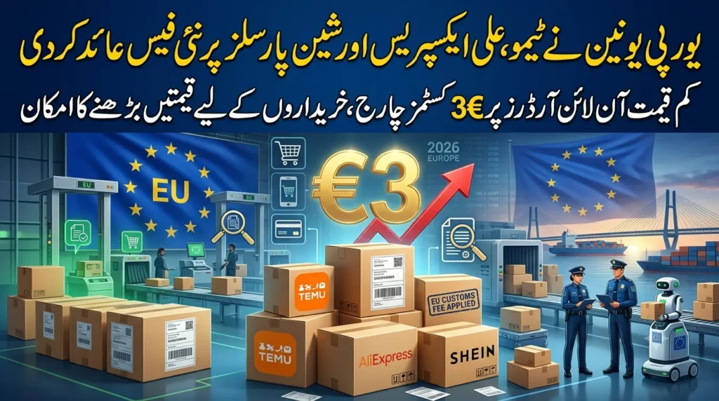 EU to Charge €3 Fee on Low-Value Packages From Temu, AliExpress and Shein