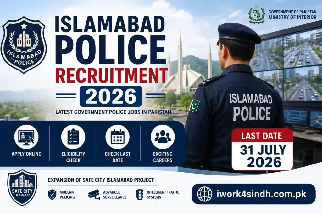 Islamabad Police Recruitment 2026