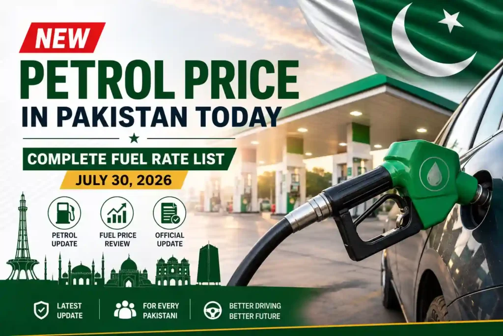 New Petrol Price in Pakistan Today