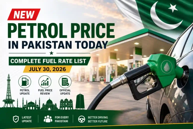 New Petrol Price in Pakistan Today