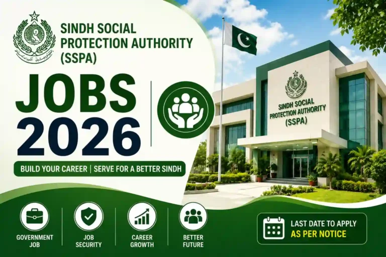 SSPA Sindh Careers 2026