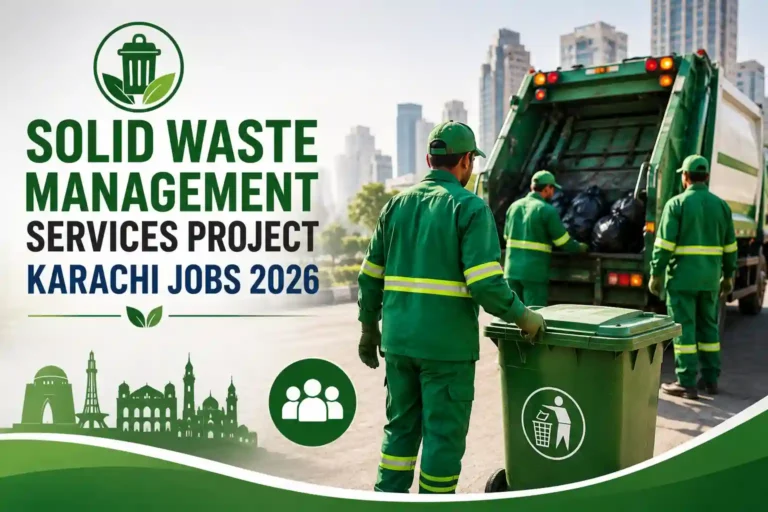 Solid Waste Management Services Project Karachi Jobs 2026