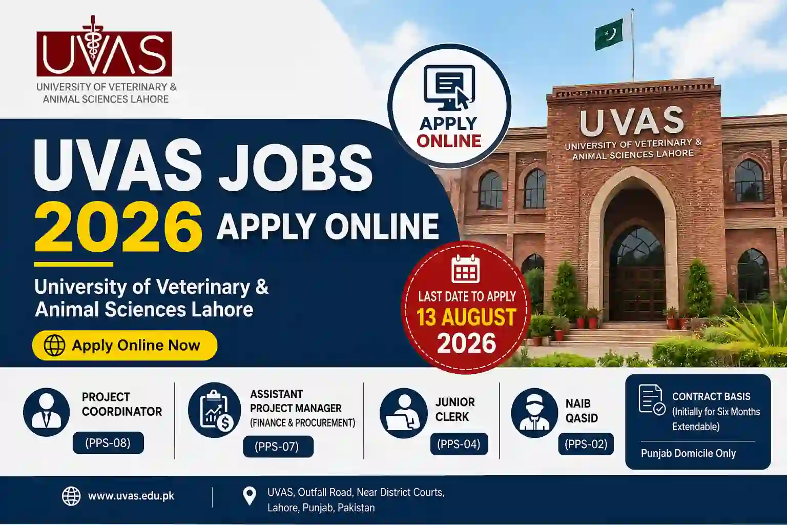 UVAS Jobs 2026