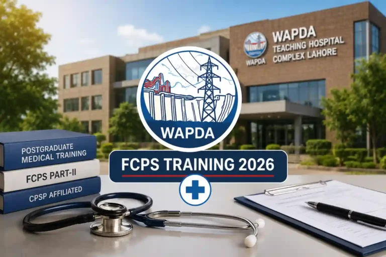 WAPDA Lahore FCPS Training 2026