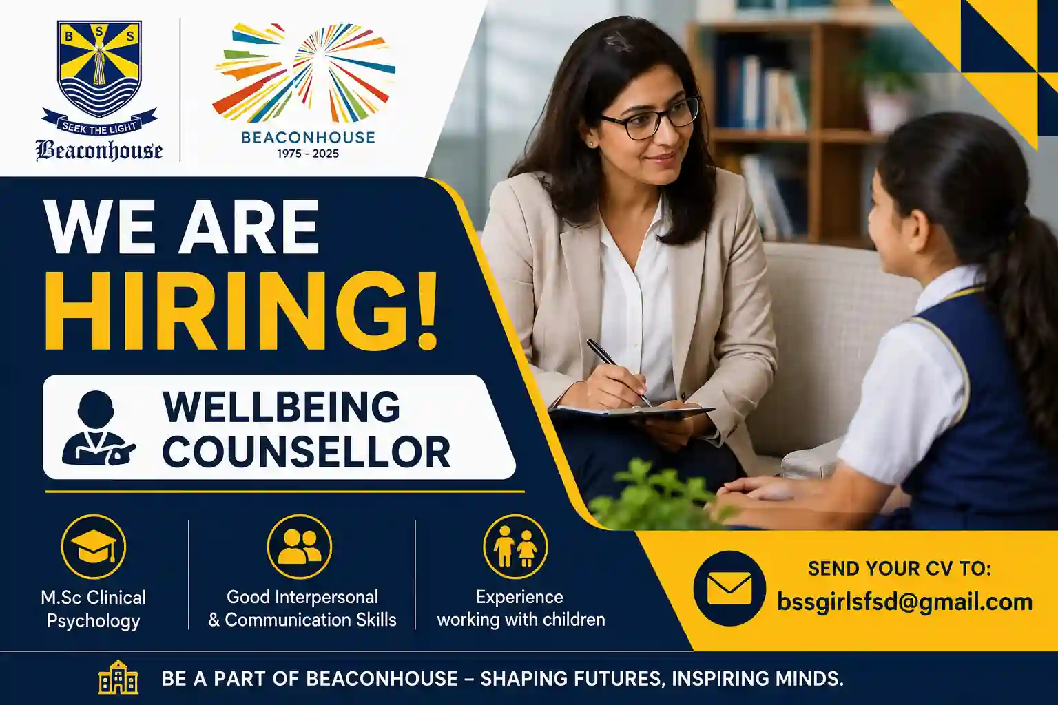 Wellbeing Counsellor Careers 2026