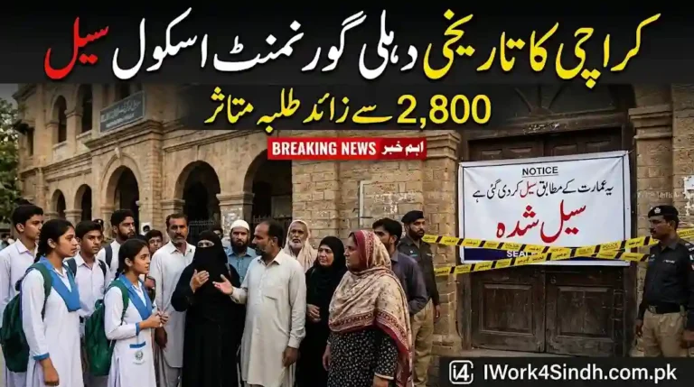 Karachi Delhi Government School Sealed – Latest News and Update