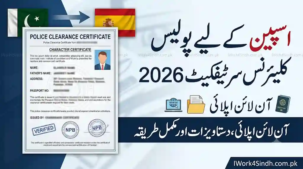 NPB Police Clearance Certificate Spain 2026 – Apply Online, Documents & Requirements