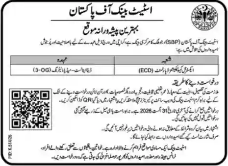 SBP Jobs 2026 Apply Online