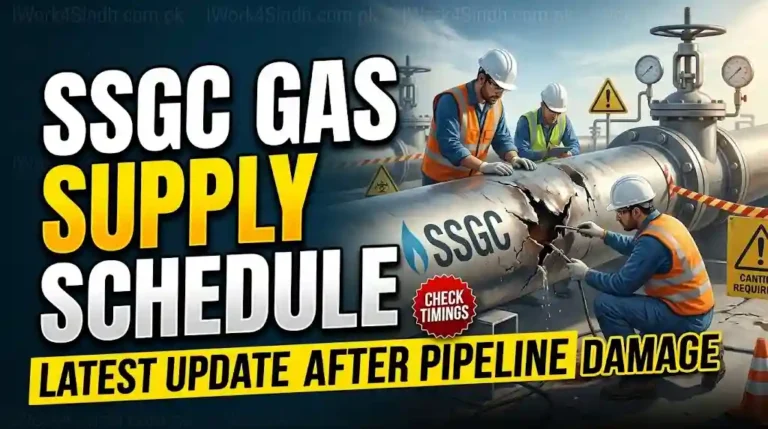 SSGC Gas Supply Schedule Issued After Pipeline Damage